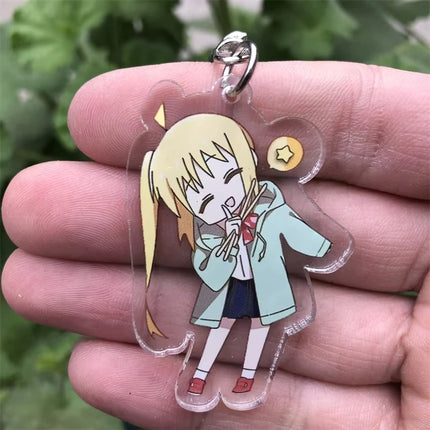 BOCCHI THE ROCK Anime Cosplay Keychain Badge Accessories Gotoh Hitori Yamada Ryo Cosplay Christmas Halloween Pendant Prop Gift
