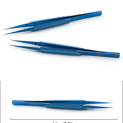 Precise Titanium Alloy Tweezers Professional Phone Repair Tool Fingerprint Flying Wire Tweezers Antimagnetic Electronic Forceps