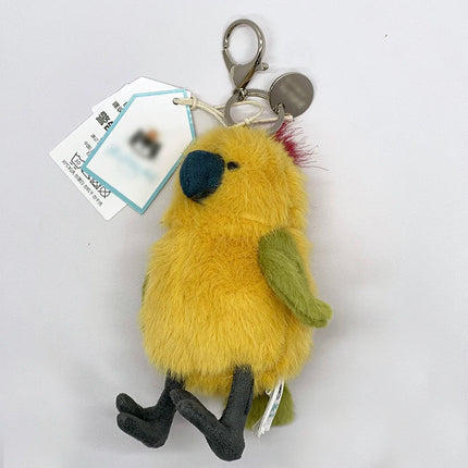 @JC Golf Ball Plush Keychain, Grape Keychain, Jellyfish Plush toy, Hippopotamus, And Plush Elephant JC Bag Keychain