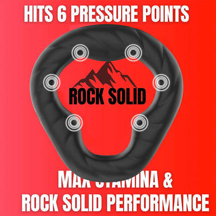 Liquid all-inclusive glue lock ring, soft vibration delay ring, male massage masturbator