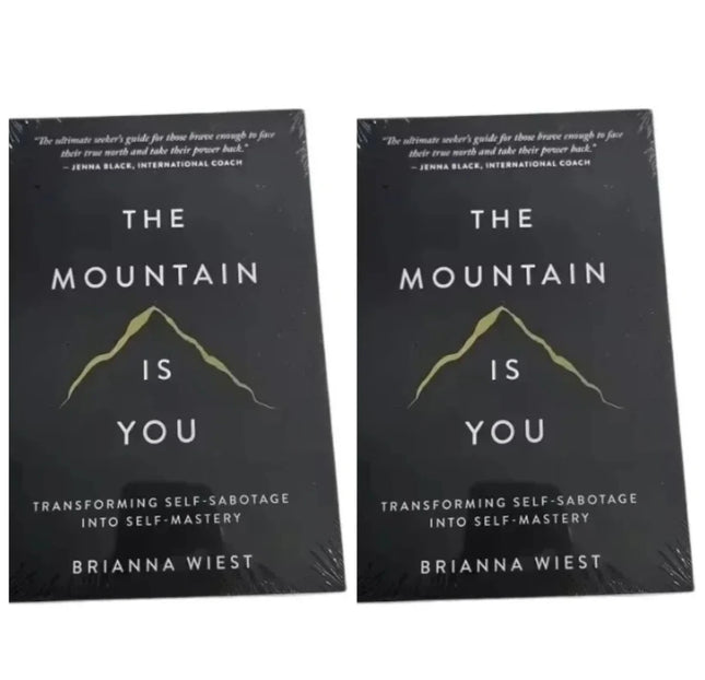 New The Mountain Is You: Transforming Self-Sabotage Into Self-mastery English Books Birthday Gifts