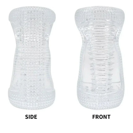 Male Masturbator Cup Soft Pussy Transparent Vagina Adult Goods  Exerciser Transparent Masturbator Cup Adults Sex Toys for men18+