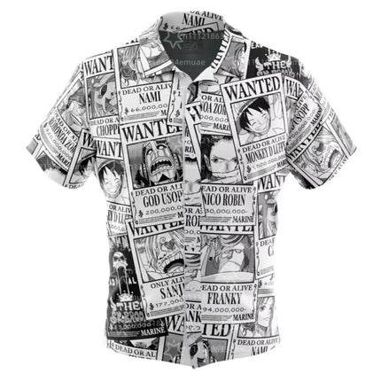 2026 Gengar Pattern Pokemon Button Up Hawaiian Shirt Leisure Dry Quickly Men's Shirt Kid's Clothing Tee Top Women's Clothing
