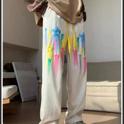 Men's Sweatpants Harem Sport Hip-hop Vintage Summer Slim Trousers Athletic New Items In Stylish Wide Leg Goth Man Sweat Pants Xl