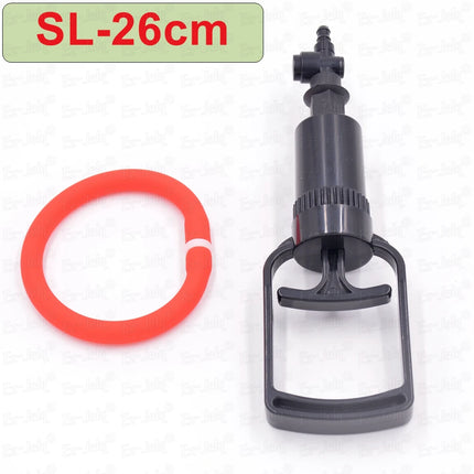 Acrylic Penis Pump Male Manual Penis Extension Enlargement Exerciser Prostate Masturbator Massager Adult Erotic Products For Man