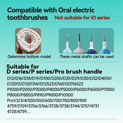 Oral-B Brush Heads D100 D25 D30 / Têtes Oral-B D100