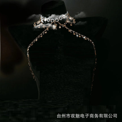 Metal Nipple Clamps Body Chains Butt Plug Set Sexy Women Jewelry Lingerie Breast Restraints Clitoral Stimulators Anal Dilator SM