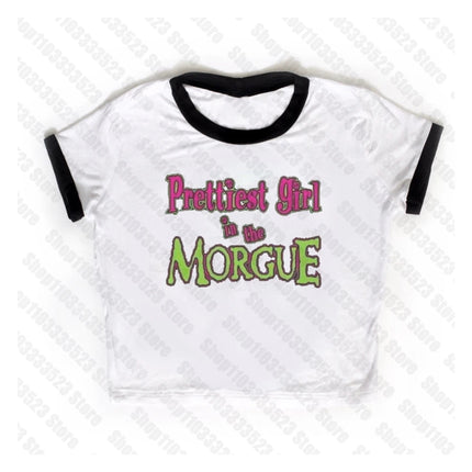 Punk Emo girls Y2K women's clothing Crop Tops Summer 2000s Harajuku Fairy grunge Vest fashion Gothic Letter print Tank tops