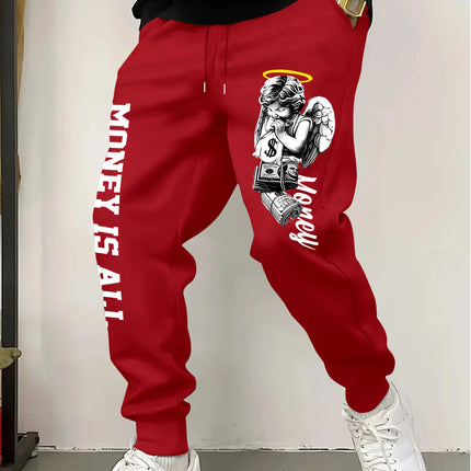 Fashionable And Distinctive Men'S Casual Pants For Everyday Wear，Casual Drawstring Waist Pants，Men'S Versatile Clothing