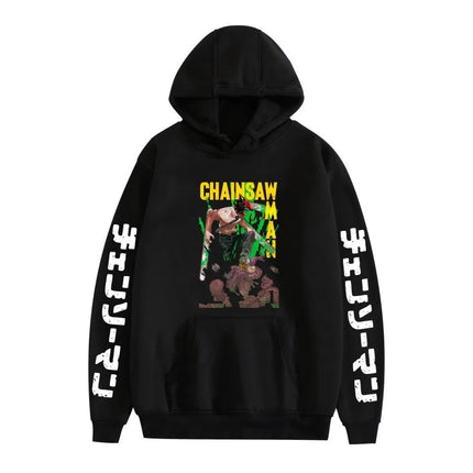 Pochita Chainsaw Men's Hoodie Fashion Long Sleeve Sportswear Casual Harajuku Street Wear Hoodie Sudaderas Top