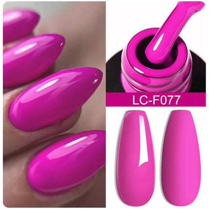 LILYCUTE 7ML Glitter Gel Nail Polish Sparkling Semi Permanent UV Gel Colorful Shinning Gel Varnish Nail Art Soak Off UV LED Gel