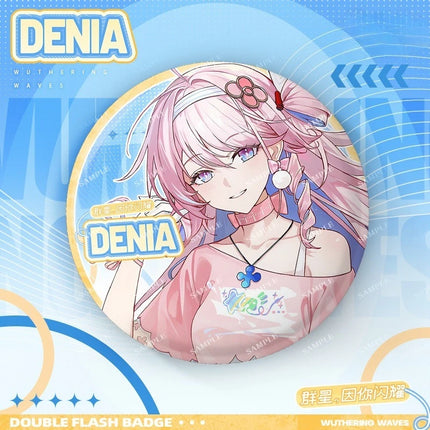 Wuthering Waves 2nd Anniversary Celebration Acrylic Stand Aemeath Denia LUUK HERSSEN Hiyuki Figure Stand Keychain Badge for Fans