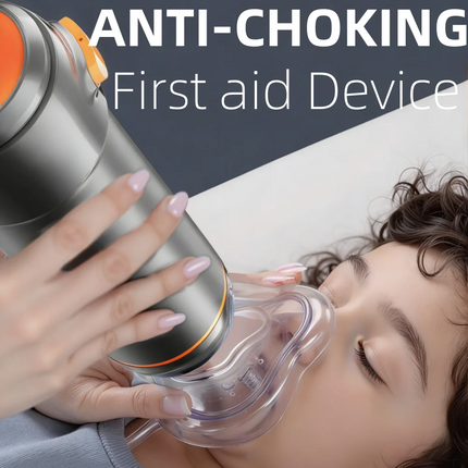 Anti Choking Auto Heimlich First Aid Choking Rescue Device with S&m&l Mask for Adults Kids Rescue, Life Saving Suction Emergency