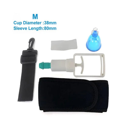 Male Penis Extender Vacuum Cup Set Glans Extension Penise Master Pump Sleeve Belt For Men Stretcher Enhancement Adult Product