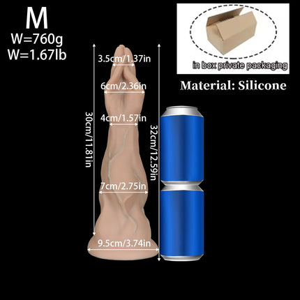 46cm Hand Anal Plug Arm Dildo Vaginal Butt Dilator Deep Stimulator Anus Expander Big Dildo Masturbator Adult Anal Sex Toys 18+