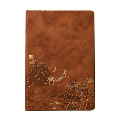 A5 Work Notepad Gift Box Set, Equipped with Pen & Refill 100 Pages Writing Notebook,Ideal for Office Meeting Record Teacher Gift