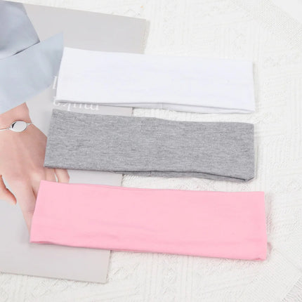 3Pcs Fashion Sports Headbands for Women Elastic Hair Bands Running Fitness Yoga Hair Bands Stretch Makeup Hair Accessories