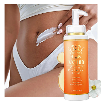 AILKE Vitamin C Whitening Kit For Women, Even Skin Tone, Clean Skin, Moisturizing, Anti Wrinkles, Skin Glowing Beauty Set
