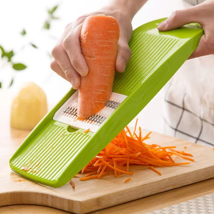 Multi Handheld Mandoline Slicer with 3 Blades Stainless Steel Vegetable Cutter Slicer Manual Veggie Slicer For Carrot Potato