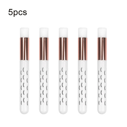 5/20/50pcs Eyelash Cleaning Brush Lash Shampoo Brush for Eyelash Extensions Peel Off Nose Pore Blackhead Remover Makeup Tool