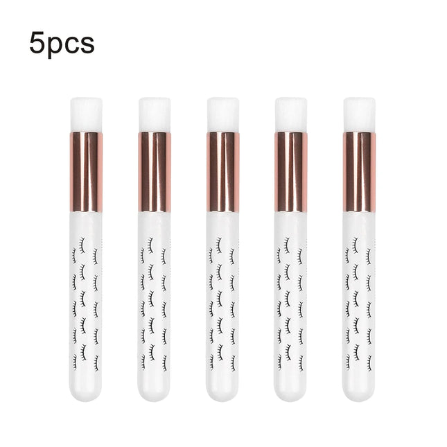 5/20/50pcs Eyelash Cleaning Brush Lash Shampoo Brush for Eyelash Extensions Peel Off Nose Pore Blackhead Remover Makeup Tool