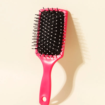 1PC Airbag Massage Hair Brush – Exfoliating Anti-Static Comb with ABS Plastic Handle, Styling Tool for Real Hair Wigs