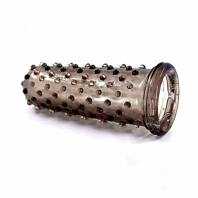 Reusable Condoms Silicone Finger Sleeve Vagina G Spot Clit Stimulate Masturbation Finger Sleeve Orgasm Sex Toys For Women Men