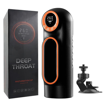 Male Telescopic Sucking Vibration Masturbator Cup Penis Pump Trainer Vagina Masturbation Real Blowjob Machine Sex Toys for Men