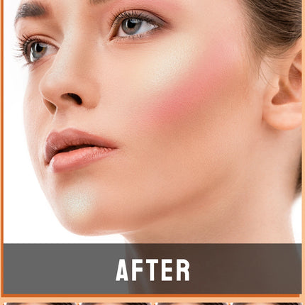 Double-head Face Bronzer Contour Stick Cream Makeup Light Dark Shadow Lasting Concealer Facial Brighten Contouring With Brush
