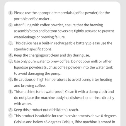 STARSEEKER Super58 Portable Electric Espresso Machine Travel Coffee Maker For Camping Car Coffee Maker With USB-C Bracket Tamper