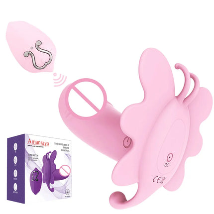 Powerful Wearable Vibrator Wireless Panties Dildo Vibrator for Women G Spot Clitoris Stimulator Vagina Massage Erotic Sex Toy
