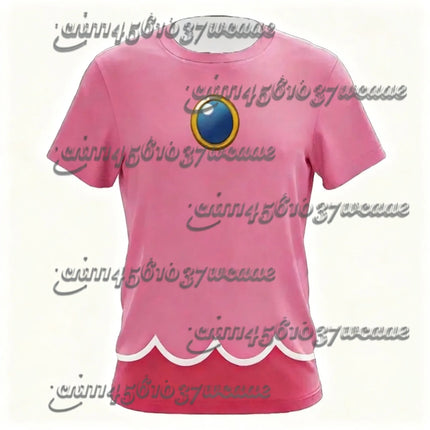 Super Mario Anime Cotton T-Shirt 2026 Summer Fashion Casual Unisex Ventilate Top for Boy Girl Family Matching