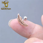Rose Gold / 6mm Steel Pole