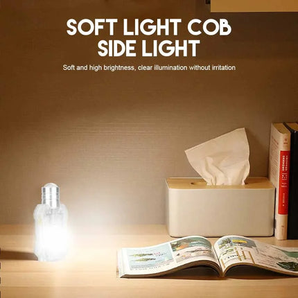 Mini LED Keychain Flashlight 3 Light Sources Rechargeable Flashlight Emergency COB Floodlight Outdoor Portable Pen Clip Lantern