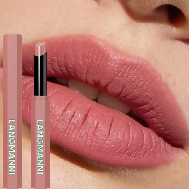 Nude Pink Matte Lipstick 12 Colors Waterproof Long Lasting Lip Sticks Not Fading Sexy Red Velvet Solid Lip Gloss Women Makeup