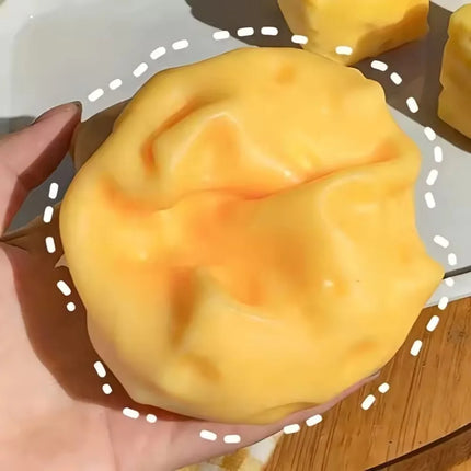 Giant Cheese Squeeze Toy blind box Extra Large Size Cheese Squishy Fidget Toys Slow Rebound Shapeable Venting Ball toys Gifts