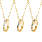 3Golden Necklace