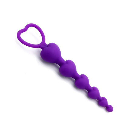 Beginner Anal Teaser Comfort Plug Butt plugs Heart Ring Newbies Sex Toy Explore Anal Play Women Man stimulate orgasmic effect