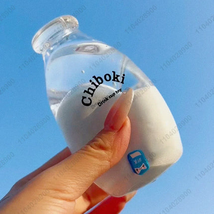 Stress Ball Handmade Milk Beverage Drink Bottle Ball Squishy Mochi Toy Squeeze Ball Stress Relieve Hand Relax Toy Gift
