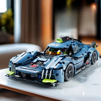 Building block toy sports car RC technology racing car 1:14DIY sports car building block assembly block car toy birthday gift