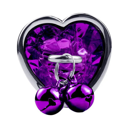3 Size Metal Anal Plug Crystal and Bells Anus Dilator Sex Toys Bullet Stainless Steel Butt Plug Men Women Couples Adult Toys