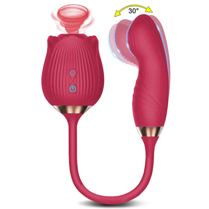 Clitoris Sucker Vibrator for Women Nipples Clit Stimulator Finger Wiggle G-Spot Vibrator Female Masturbator Sex Toy for Women 18