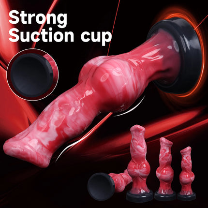 Huge Silicone Animal Dog Dildos Realistic Big Knot Penis Female Vaginal Masturbation Device Anal Plug Adults Sex Toys For Men18+