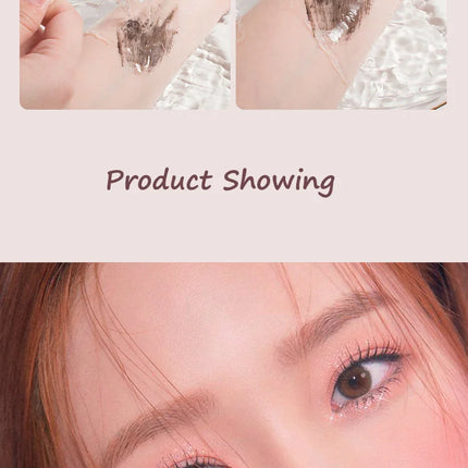 Silk Fiber Black Mascara Natural Curling Lengthens Ultra-Fine Eyelashes Women's Professional Waterproof Makeup Cosmetic Mascara