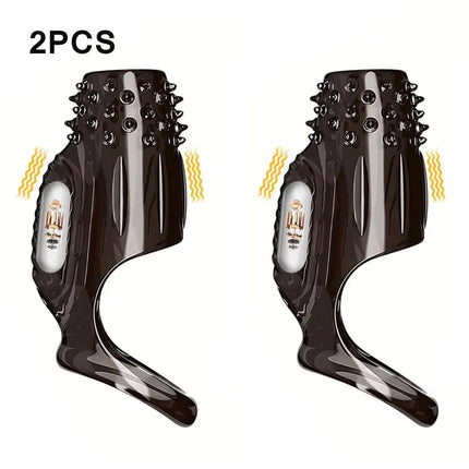 Penis Sleeve Extensions Condom Male Enlargement Delay Vibrators Clits Massager Cock Ring Vibrating Penis Cover Sex Toys For Men