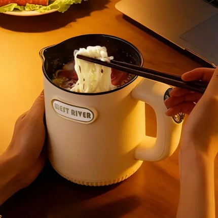 Portable Electric Heating Cup: Insulated Kettle with Touch Panel for Boiling Tea & Light Cooking, Multi-Function Travel Thermos