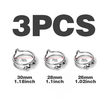 3 Style Penis Ring 5 Size Metal penis delay ring glans ring penis delay ring Male adult sex toys couple flirting products