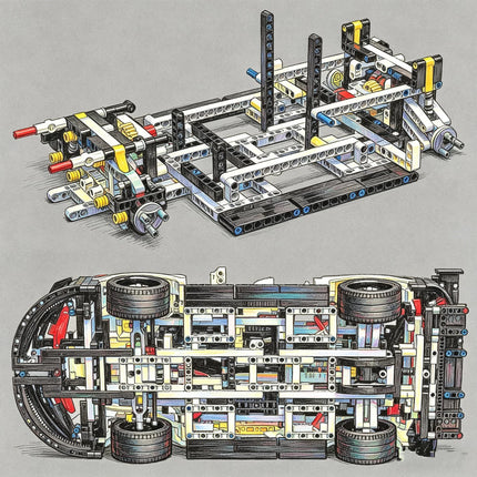 F1 Race Car MOC / Voiture F1 MOC