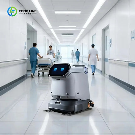 Cleaning Robot Industrial Floor Washer Sweeper Robot with Unmanned Fully Automatic Operation for Warehouse Use Customized