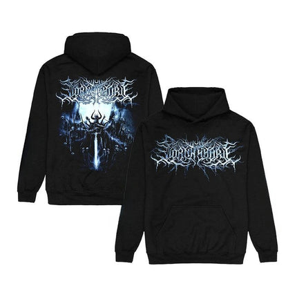 Y2k LORNA SHORE - Dark Metal Deathcore Band American Style Hooded Sweatshirt for Men and Women